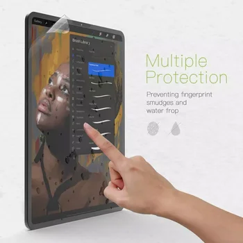 2022 Nova Moda, Como Protetor de Tela do Filme Fosco PET Pintura de Escrever Para o iPad da Apple 2018 9.7 Ar 2 3 4 10.5 10.9 2020 Pro 11 10.