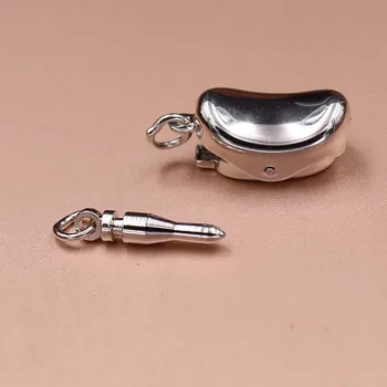 2023 Fabricantes de venda quente prata 925 botão DIY jóia colar de pérolas botão de fecho de Colares, pulseiras jóias