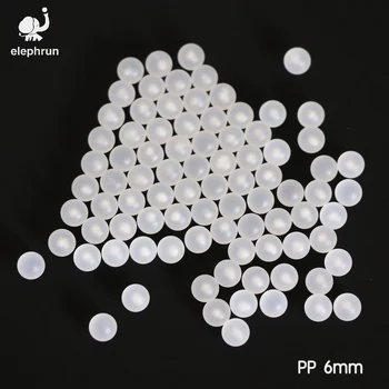 6mm de Polipropileno ( PP ) Esfera Sólida Bolas de Plástico para Válvulas de Esferas e Rolamentos