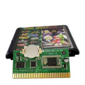 A versão Ultimate 235 1 Hack Sega Genesis Mega Drive Cartucho de Jogo para 2G pouco cartucho do jogo