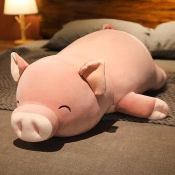 Engraçado Nariz Grande Porco Boneca Brinquedo De Pelúcia Macio Bonito Peido Pêssego Porco Boneca Travesseiro Para Dormir