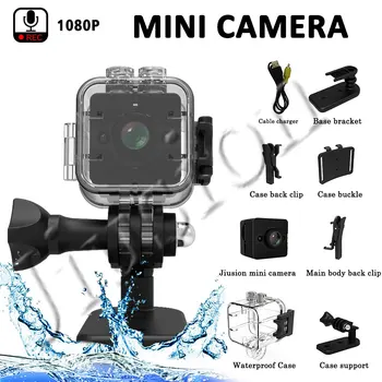 Esporte Impermeável Mini Câmera HD 1080P SQ12 Pequena Ação Câmera de INFRAVERMELHO de Visão Noturna Sensor de Movimento de Vídeo, Gravador de Voz Micro Cam