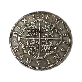Hispania RVM Philippvs III 1618 REX Comemorativa Espécie Feitas Velha espanhola, o Dólar de Prata Cópia da Moeda