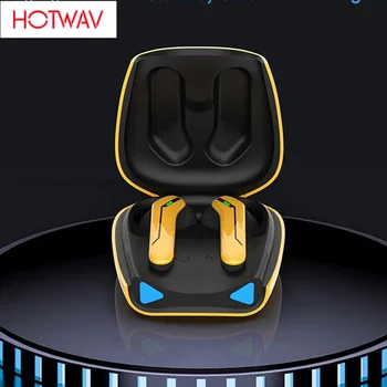 Hotwav K75 Fones de ouvido TWS 5.0 Bluetooth IPX5 Impermeável Baixo Atraso sem Fio Duplo de Ouvido Interruptor de Jogos Fones de ouvido Com Microfone Headset