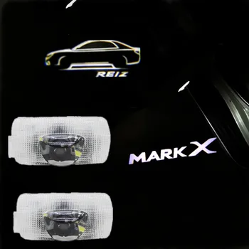 JURUS 2Pcs Led Porta do Carro Logotipo do Projetor do Laser de Luz Para a Marca X Logo Reiz bem-vindo a Luz Emblema Lâmpadas Auto Acessórios