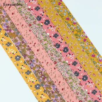 Kewgarden DIY Fazer Arcos Acessórios de Cabelo da Flor de Tecido Camadas de Pano de Fita de 2