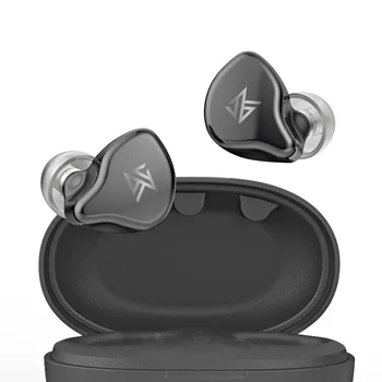 KZ S1/S1D de Driver Dinâmico 1DD+1BA Híbrido TWS Bluetooth 5.0 Fones de ouvido sem Fio Com Smart Touch, com Cancelamento de Ruído