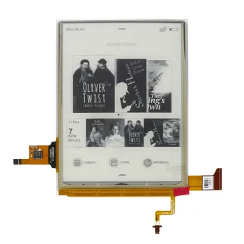 Novo display LCD Eink Carta 2 ED060XH7 para ONYX BOOX Vasco da Gama Bolso Lux 3 626 626 Além de Leitor de eBook