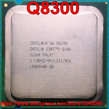 Original CPU Intel CORE 2 QUAD Q8300 Processador 2.50 GHz/4M/1333 mhz Quad-Core, Socket 775 frete grátis rápida navio