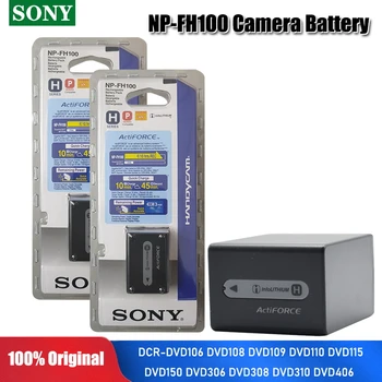 Original Sony NP-FH100 NP FH100 FH100 Câmera Bateria NP-FH100 NP-FH30 NP-FH40 NP-FH60 NP-FH50 NP-FH70 HDR-SR HDR-XR HC7 HC9 SR12