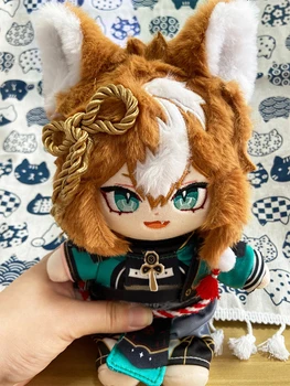 Pré-venda do Jogo de Anime Genshin Impacto Gorou de Pelúcia de Pelúcia 20cm Boneca Brinquedo Macio de Pelúcia, Roupas Roupa Roupa Bonito Fã de Presente de Natal