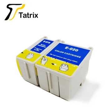 Tatrix Para Epson T019 T020 Compatível Cartucho de Tinta para impressora Epson Stylus Color 880/880i impressora