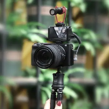 Tela Flip Suporte Periscópio Vlog Selfie Titular para ny A6000 A6300 Kit Q81F
