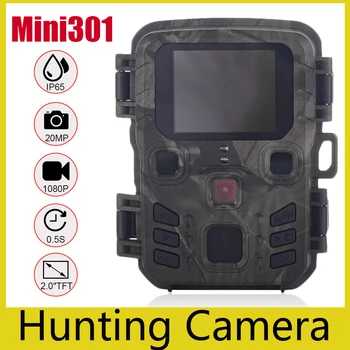 Trilha ao ar livre Câmera 20MP 1080P Exterior da vida Selvagem de Monitoramento de Câmera do Surveillance da Segurança Home Mini 301 Câmera de Visão Noturna