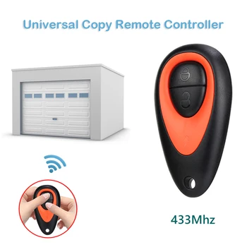 Universal sem Fio Smart Copy Controlador Remoto Elétrico Porta de Garagem Portão Remoto Clone Key Fob Cloner para Rolar para Portão