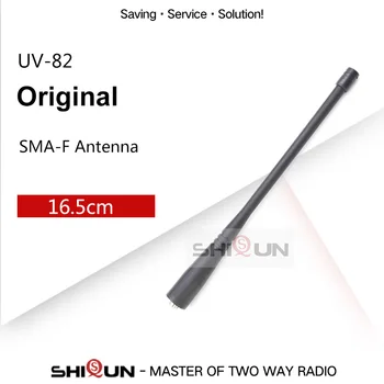 UV-82 UV-5R Antena para Baofeng UV-9R UV 82 9R BF-888S Walkie Talkie vhf uhf antena SMA-F SMA-Fêmea UV-82HP GT-3 acessórios