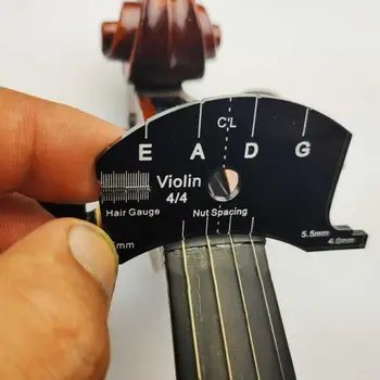 Violino Ponte Molde Raspador de Modelo de Referência para Violinos e Viola