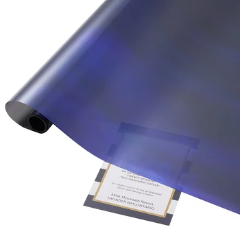 0,5 M*3M do VLT 20% de Proteção Solar Roxo Azul do pára-brisa Adesivo de Proteção de UV, a Película para Janela Adesivos de carros de Controle de Calor Filmes