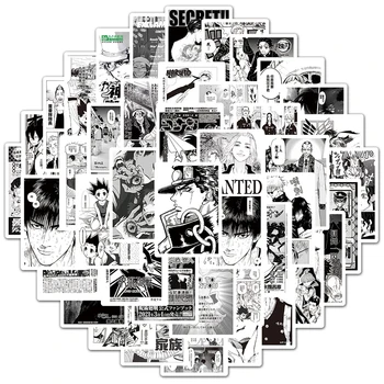 10/30/50/100PCS Mistura de Anime Ataque Titan Cartaz Adesivos Legal do Telefone Portátil de Bagagem Tóquio Vingadores Etiqueta do Carro do Garoto Brinquedos Decalque
