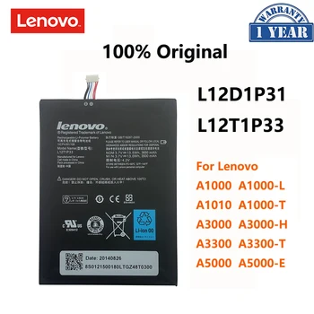 100% Original L12D1P31 L12T1P33 Bateria Para Lenovo IdeaTab lepad 7