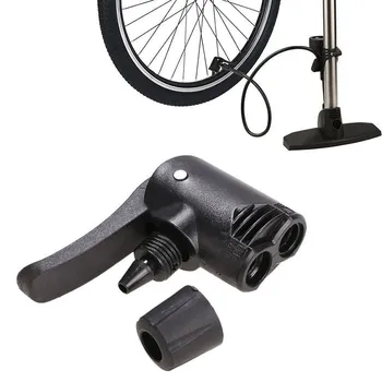 1pcs Bicicleta Ciclo de Pneus de Substituição do Tubo Presta com Cabeça Dupla Adaptador da Bomba de Ar da Válvula