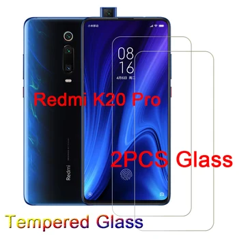 2 Pedaços de Telefone de Vidro Temperado para Redmi K20 Pro Filme Protetor 9H HD Transparente Rígido Toughed Protetor de Tela para o Xiaomi Mi 9T