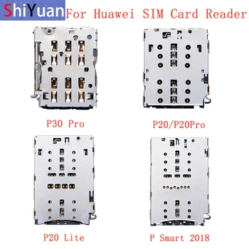 2pcs Sim Leitor de Cartão Para o Huawei P30Pro P30Lite P20 P20Lite P Inteligente 2018 peças de Reposição