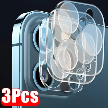 3pcs Câmara Protetor de Vidro Para o iPhone 13 Pro Max 11 12 Mini Lente de Vidro de Proteção Para o iPhone 13Pro 2021 11 12 Pro Proteger Filmes