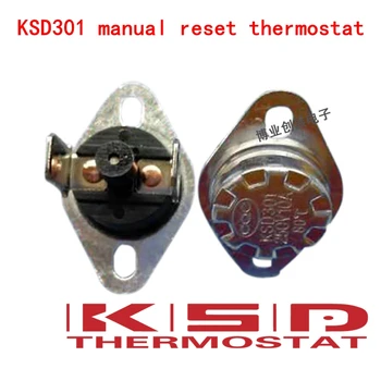 5pcs KSD301/KSD303 150 ° C a 150 Graus Celsius reset Manual Termostato Normal fechado (N. C) interruptor de Temperatura o controle de Temperatura