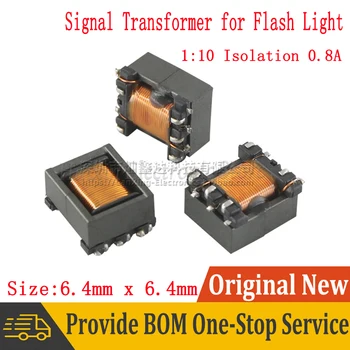 5PCS SMD Micro EE5.0 5MH de Alta Frequência Sinal de Transformador para a Luz do Flash de 1:10 de Isolamento de 0,8 A EE0504S