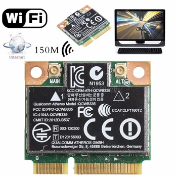 802.11 b/g/n WiFi, Bluetooth 4.0 sem Metade Mini Placa PCI-E Para HP Atheros QCWB335 AR9565 SPS 690019-001 733476-001