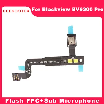 Blackview BV6300 Pro Flash FPC Novo Original Flash FPC Sub Microfone Acessórios Peças Para Blackview BV6300 Pro Smart Phone