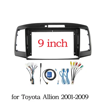 BYNCG2 DIN CARRO moldura para um Andróide de 9 polegadas Toyota PREMIO ALLION 2001 2002 2003 2004 2005 2006 2007 2008 2009