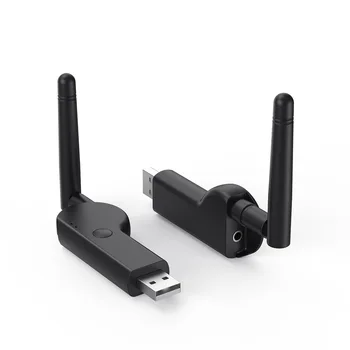 Compatível com Bluetooth 5 2 Transmissor da área de Trabalho do PC Portátil USB Adaptador de Áudio sem Fios 3 5mm Porta Conversor de Streaming de Música do Dispositivo