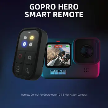 Controle remoto para GoPro Hero 10 9 8 Max com Vara de Montagem e de Pulso YOCTOP Remoto Inteligente compatível com hero10