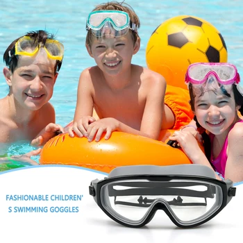Crianças de Natação Óculos Impermeável, Não-Embaçamento HD equipamento de Natação De Meninos Meninas rapazes raparigas Crianças Piscina Óculos