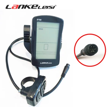 Display LCD para Lankeleisi E-bike, S700/S866 Dois Tipos de
