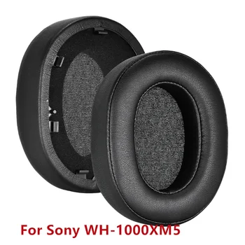 Durável de Almofadas Para o Sony WH-1000XM5 Fone de Mangas Earmuff Facilmente Substituído Almofadas de Ouvido Fone de ouvido Mangas Fivela Protecções de
