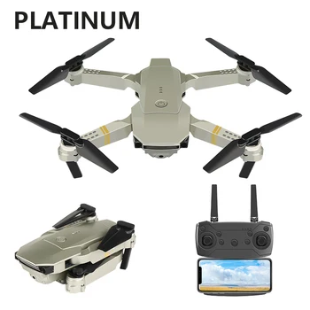 E58 Quadrotor Dobrável Drone Portátil Drone Kit 720P/1080P/4K HD Fotografia Aérea RC Drone Com Rastreamento de funções de Disparo