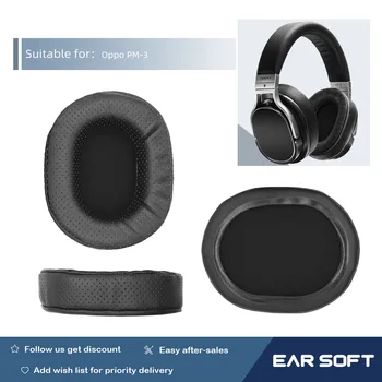 Earsoft Substituição Almofadas Almofadas para Oppo PM-3 Fones de ouvido Fones de ouvido Earmuff Caso de Manga Acessórios