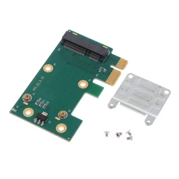 Eficiente PCIE Mini PCI-E Riser Adaptador sem Fio wi-FI Portátil do Cartão de Dropship
