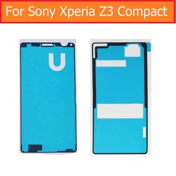 Exibição Original Fita Adesiva para Sony Xperia z3 mini M55W D5803 D5833 vidro traseiro caixa à prova d'água de cola para SONY Z3 compacto