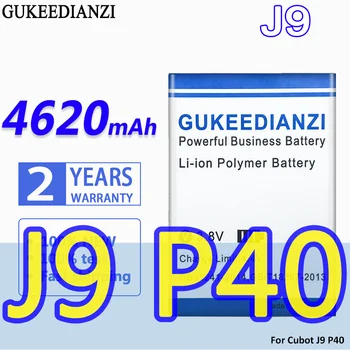 GUKEEDIANZI Bateria de Alta Capacidade J9 4620mAh Para Cubot J9 P40 Bateria