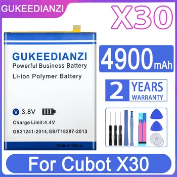 GUKEEDIANZI Bateria de Substituição X 30 4900mAh para Cubot X30 Baterias