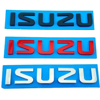 ISUZU carta emblema emblema do Carro adesivos para ISUZU D-MAX Traseira do tronco rótulo logotipo modificado acessórios para Decorar separado combinação