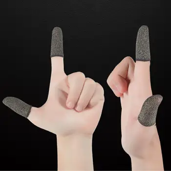 Jogos De Dedo De Luva Respirável, Dedos Para Jogos De Anti-Suor Tela De Toque Do Dedo Berços Tampa Sensível Para Os Jogadores