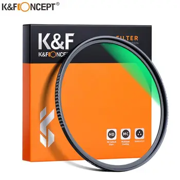 K&F Conceito Filtro UV da Lente com revestimento Multi Proteção Nanotecnologia Revestimentos Ultra Slim 49mm 52mm 58mm 62mm 67mm 86mm 77mm 95mm