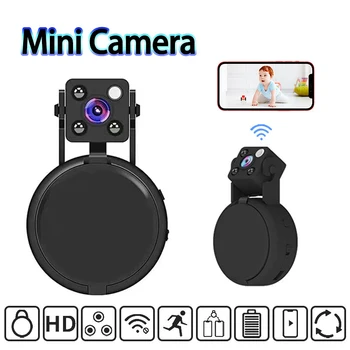 Mini WiFi da Câmera de Vigilância de Segurança de Proteção Micro Câmera de vídeo DVR da Visão Nocturna de Casa Inteligente de Vídeo, Gravador de Voz Ação Cam