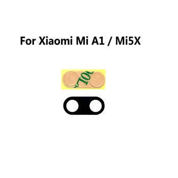 Nova Traseira, Câmera Traseira de Vidro Tampa da Lente Com Adesivo de Substituição Para o Xiaomi Mi A1 5X Mi5X Mi 5 Telefone Peças de Reparo