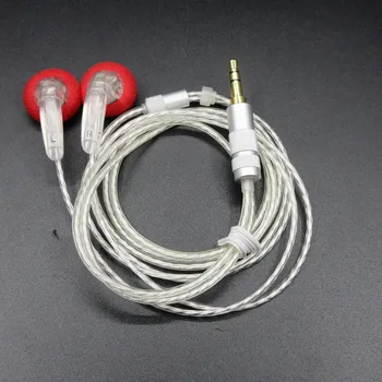 Nova Versão FENGRU DIY MX500S/MX760 da Em-orelha Fones de ouvido de Cabeça Plana DIY Fone de ouvido hi-fi de Baixo Fones de ouvido DJ Fones de ouvido Baixo Pesado de Som